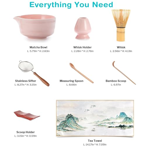 Premium Matcha Ceremony Set (9 Count)