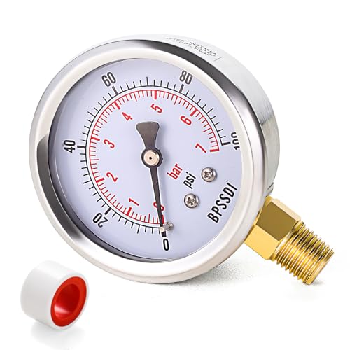 0 100 Psi Low Pressure Gauge