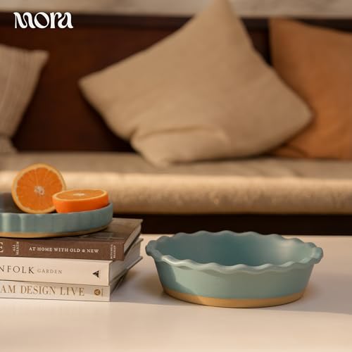 Mora Ceramic Pie Pan for Baking (30 Count)