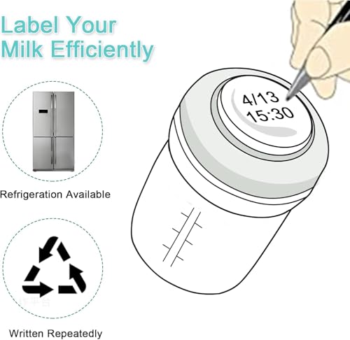 Wide Neck Glass Breastmilk Collection n Storage Bottle