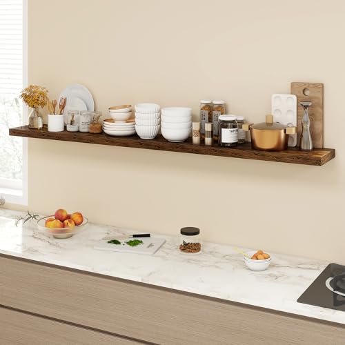 72 Inch Floating Shelves