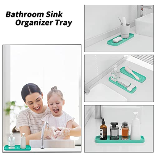 Silicone Kitchen Sink Organizer Tray for Multiple Usage
