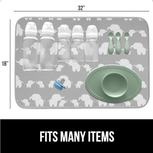 Ultra Absorbent Microfiber Dish Drying Mat
