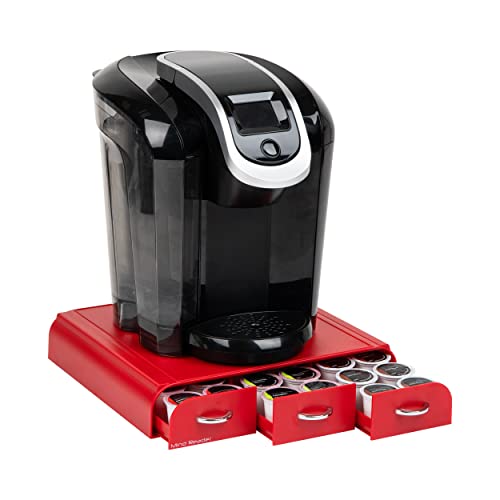 Single Serve Coffee Pod Organizer with 3 Drawers