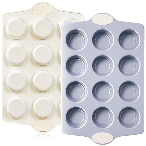 Ceramic Muffin Pan (2 Count)
