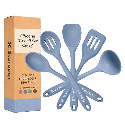 Starpack Stir and Serve Silicone Cooking Utensils Set (5 Count)