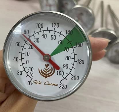 Milk Frother Jug Thermometer