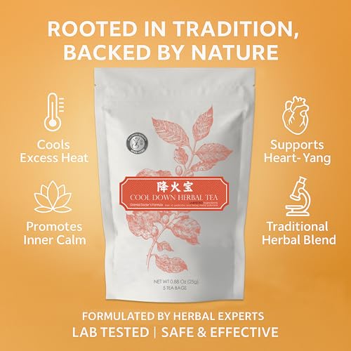 Cooling Comfort & Seasonal Balance Traditional Chinese Herbal Tea for Modern Wellness (5 Count)