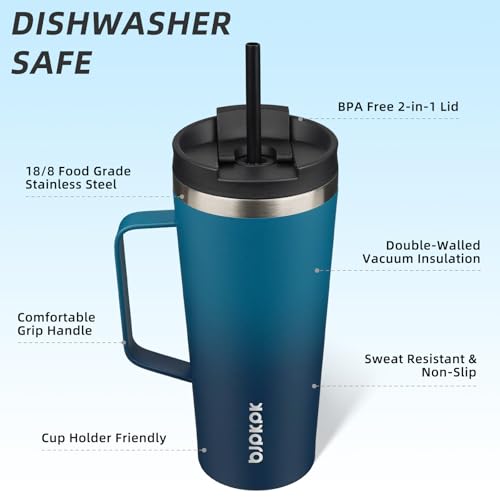 22oz Insulated Tumbler with Handle