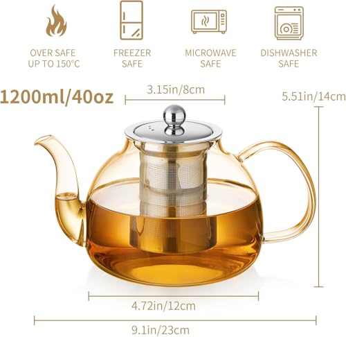 Glass Teapot with Infuser