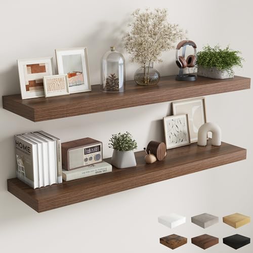 55 Inch Fireplace Mantel Shelf (2 Count)