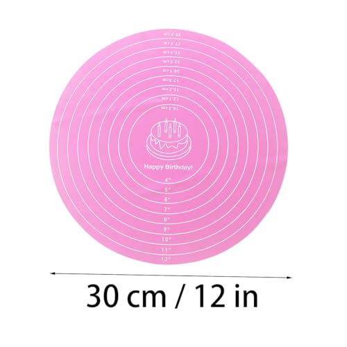 1 Pcs 12 Inch Silicone cake mats