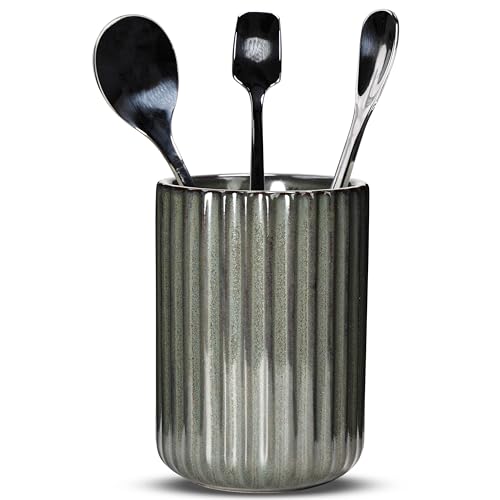 Ceramic Spoon Holder for Coffee Bar