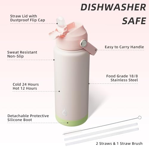 24oz Insulated Water Bottle