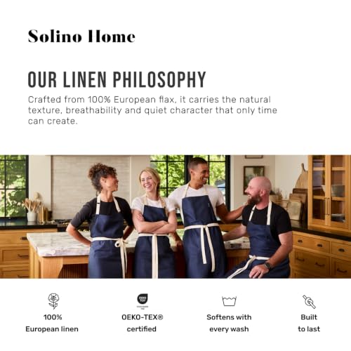 100% Pure Linen Apron