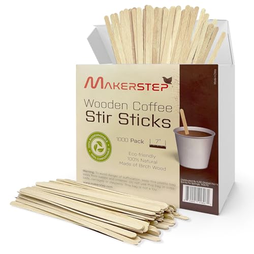 Birch Wood Coffee Stirrers