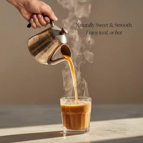 OM Mushrooms SUPERFOODS Creamy Vanilla Chai with Organic Adaptogenic Mushrooms for Energy (2.8 Ounce)