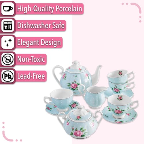 BTaT Floral Tea Sets for Adults