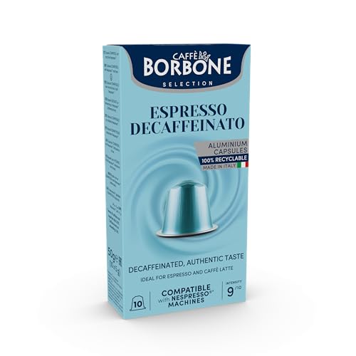 Decaffeinated Aluminum Capsules Compatible with Nespresso Original Machines (100 Count)
