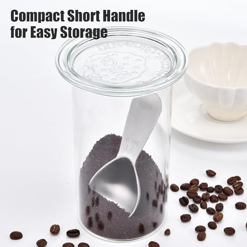 Stainless Steel 2 Tablespoon Coffee Scoop for Ground Coffee