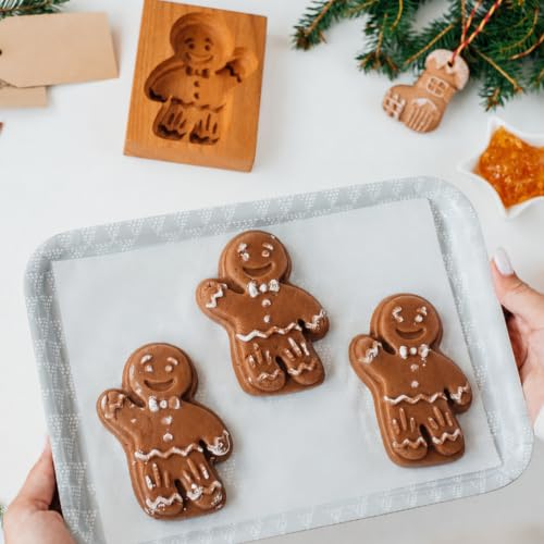 Wooden Springerle Cookie Molds for Baking