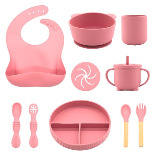 Silicone Baby Feeding Set 10 Pcs (10 Count)