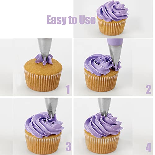 1M Open Star Piping Tip (6 Count)