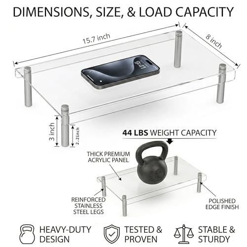 Clear Acrylic Riser