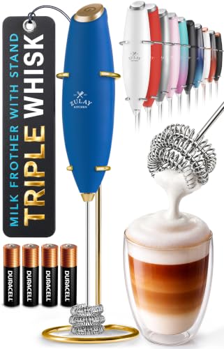 Powerful Milk Frother Wand With Duracell Batteries