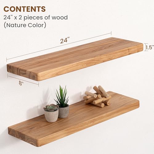 Floating Shelves for Wall (2 Count)