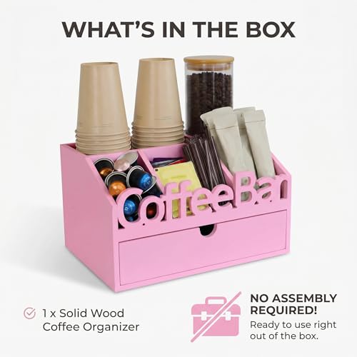 Coffee Bar Organizer Countertop