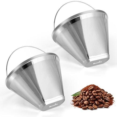 2Pk #4 Cone Reusable Coffee Filters (2 Count)