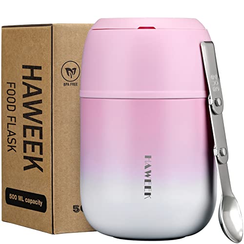 17oz Insulated Food Jar with Spoon