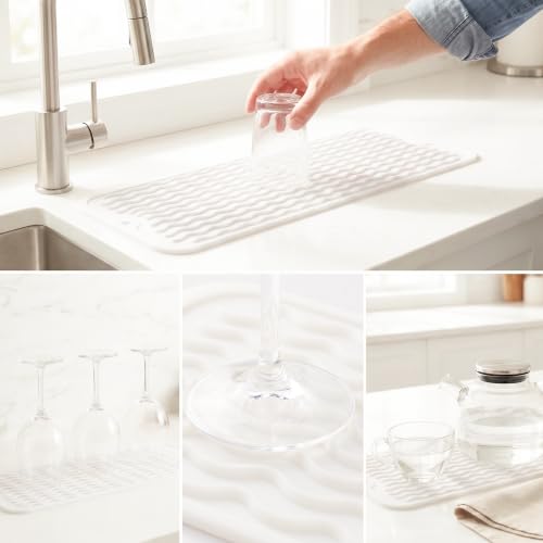 Silicone Dish Drying Mat for Multiple Usage