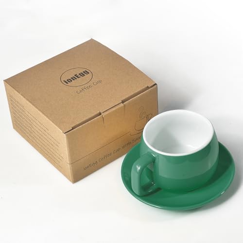 Porcelain Coffee Cup with Saucer 270ml (9.99 Count)