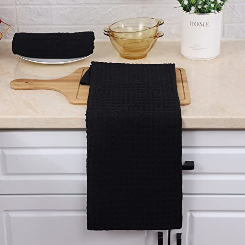 Microfiber Waffle Weave Kitchen Towels (4 Count)