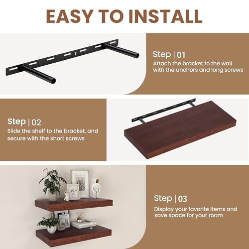 Floating Shelves (2 Count)