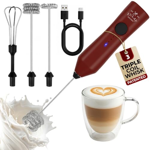 Rechargeable Milk Frother Handheld