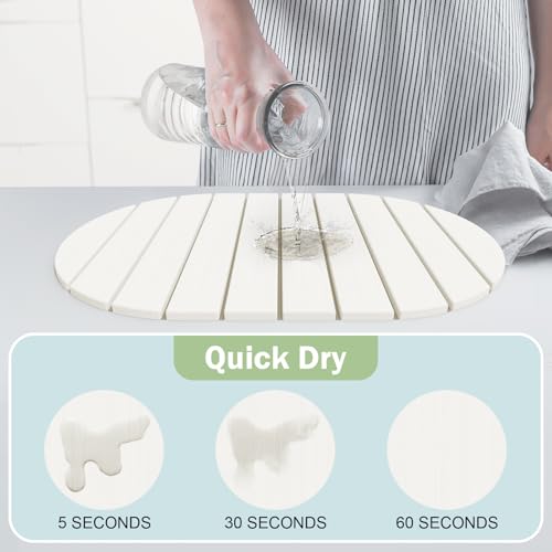 Stone Dish Drying Mat for Kitchen Counter