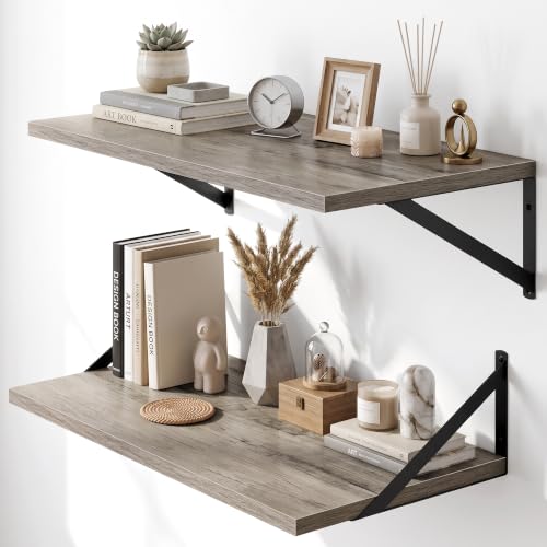 Wall Mounted Floating Shelves Set of 2 (2 Count)