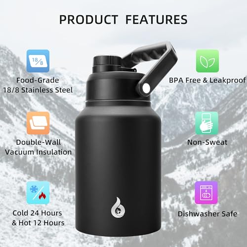 64oz Insulated Water Bottle