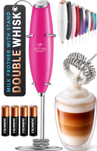 Powerful Milk Frother Wand With Duracell Batteries