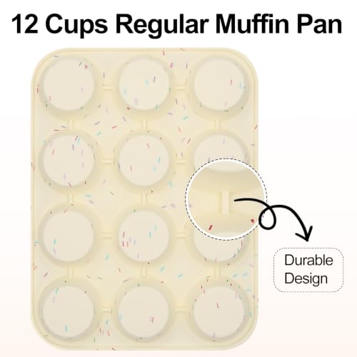 Silicone Muffin Pan for Baking