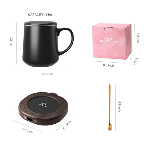 Coffee Mug Warmer Set for Desk