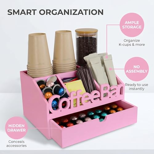 Coffee Bar Organizer Countertop
