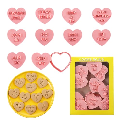 Heart Cookie Cutter Set (10 Count)