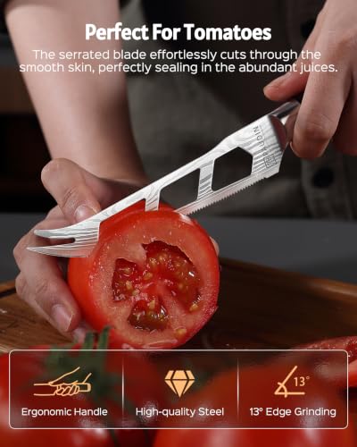 Cheese Knife 5” Serrated Knife for Block Cheese