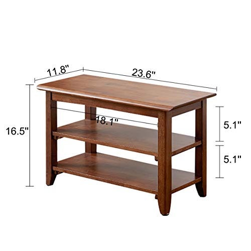 Shoe Rack Bench Wooden Shoe Storage Bench Entryway Bench