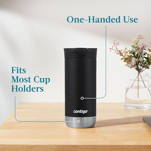 Huron Vacuum Insulated Stainless Steel Travel Mug