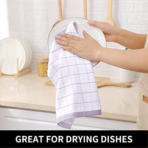 100% Cotton Terry Kitchen Dish Cloths (6 Count)